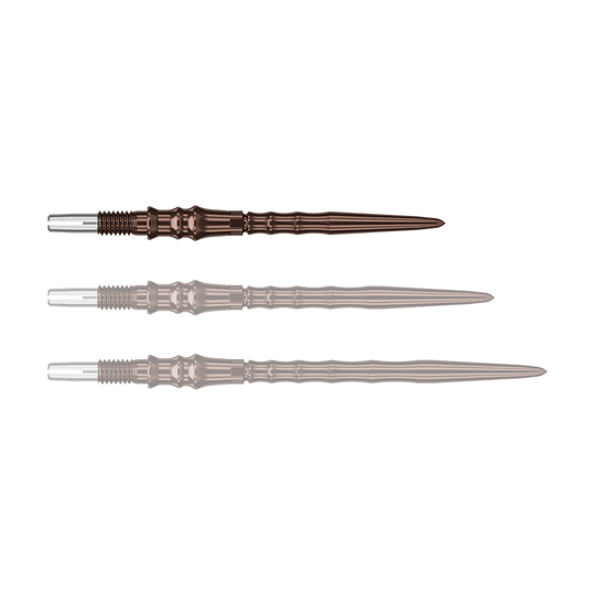 Abgebildet ist ein Steeldartspitze mit einer Länge von 30mm, Modell: Silica. Das Produkt gehört zur Serie Target Japan Premium SwissPoint.