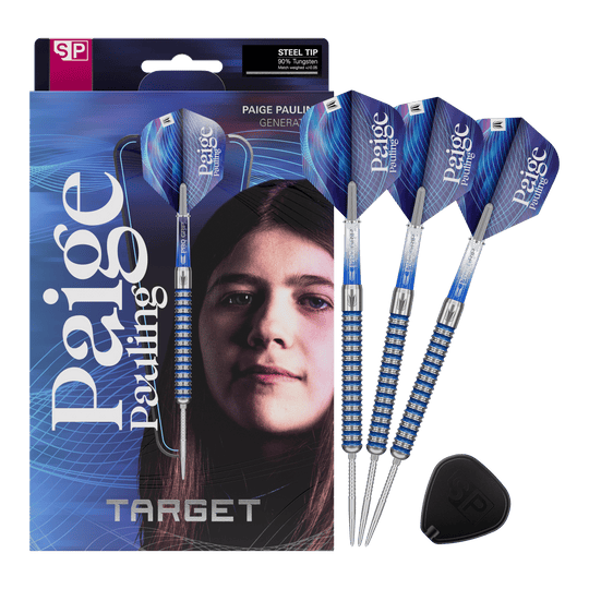 Fléchettes en acier Target Paige Pauling GEN1 Swiss Points - 22 g Fléchettes en acier Target Paige Pauling GEN1 Swiss Points - 22 g