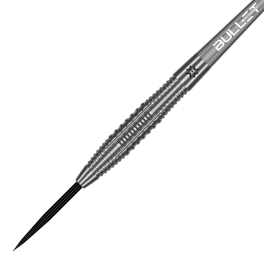 fléchettes en acier Bullet Ranger Das Bild zeigt Bullet Ranger Steeldarts. Die Steeldarts liegen nebeneinander und sind gut sichtbar.