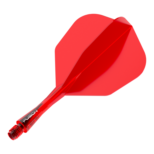Système d'arbre de vol Winmau Fusion n° 6 Rouge Abgebildet ist das Winmau Fusion Flight Shaft System No6 in Rot mit einer Länge von 22 mm. Es ist ein einzelnes Teil für einen Dartpfeil.