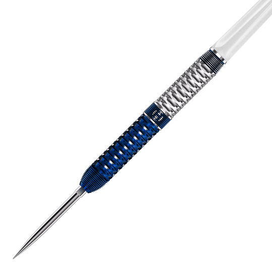 Fléchettes en acier Harrows GEO Parallel Quick Point Gezeigt werden die Harrows GEO Parallel Quick Point Steeldarts. Die Darts sind klar und deutlich zu erkennen.