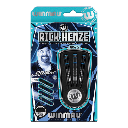 Fléchettes souples Winmau Rick Henze - 21g