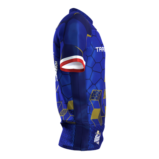 T-shirt Target Josh Rock Dart 2027 Auf dem Foto ist das Target Josh Rock Dartshirt 2027 abgebildet. Das Shirt hat ein sportliches und modernes Design.
