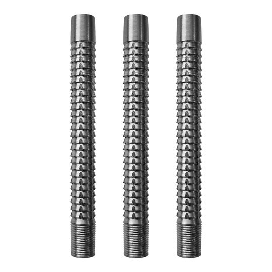 Das Bild zeigt das Produkt McDart Giga Grip 2 Barrel. Dies ist ein spezieller Dart-Barrel für Softdarts.