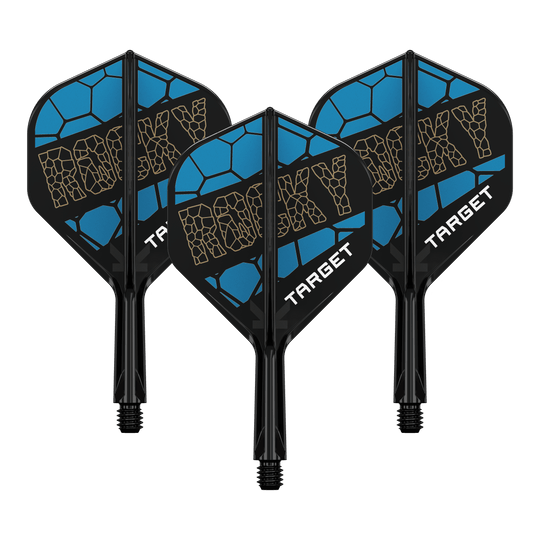 Système de tige de vol standard Target K-Flex Josh Rock n° 2 Ein K-Flex Josh Rock No2 Flight-System mit 19mm Länge ist abgebildet. Es handelt sich um ein Dartzubehör.