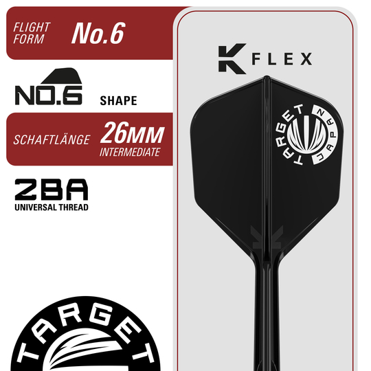 Fléchettes souples Target Japan Paul Lim The Legend GEN10 - 20 g