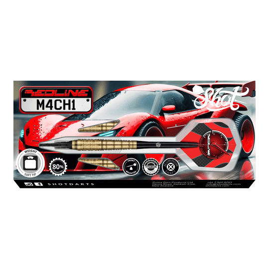 Fléchettes souples Shot Redline Mach 1 - 20g