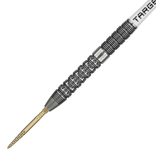 Fléchettes en acier Target Redux 01 Swiss Point Gezeigt werden die Target Redux 01 Swiss Point Steeldarts. Diese Darts sind bekannt für ihre innovative Technologie.