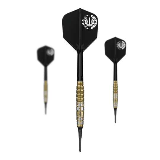Fléchettes souples Target Japan Prime Series Mayuko Morita Mayo GEN7.5 - 20 g Abgebildet ist das Set der Target Japan Prime Series Mayuko Morita Mayo GEN7.5 Softdarts mit 20 Gramm. Das Set zeigt alle enthaltenen Darts und Zubehör für Softdartspieler.