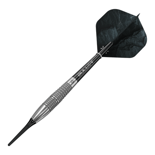 Fléchettes souples Bullet Monolith - 20 g Abgebildet sind die Bullet Monolith 20g Soft Darts. Diese Darts eignen sich ideal für Softdartspieler.