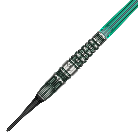 Fléchettes souples Target Japan Prime Series PW GEN 3 - 19 g Dieses Bild stellt Target Japan Prime Series PW GEN 3 Softdarts - 19g dar. Das hochwertige Dartprodukt ist für den professionellen Einsatz geeignet.