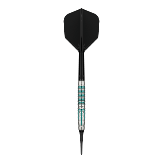 Fléchettes souples Target Black Marque Pierce - 18,5 g Zu sehen sind die Target Black Marque Pierce Softdarts mit einem Gewicht von 18,5g. Die Softdarts bieten ein elegantes Aussehen und hohe Wurfgenauigkeit.