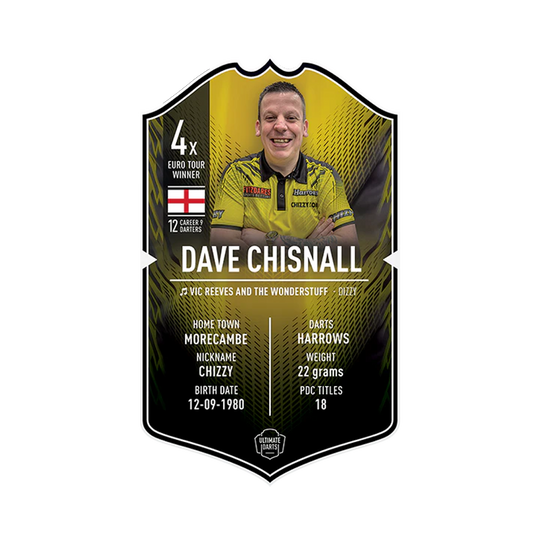 Ultimate Darts Card - Dave Chisnall