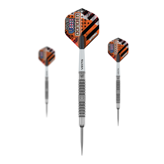 Fléchettes en acier Winmau Jules Van Dongen - 22g