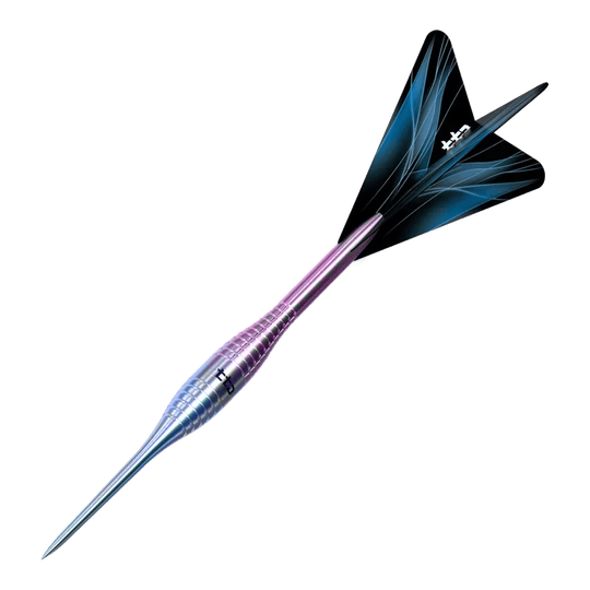 Caliburn TTD Complete Titanium T2 Rainbow Steeldarts - 6 g Gezeigt werden Caliburn TTD Complete Titanium T2 Rainbow Steeldarts - 6g. Diese Steeldarts sind aus Titan gefertigt und haben eine regenbogenfarbene Optik.