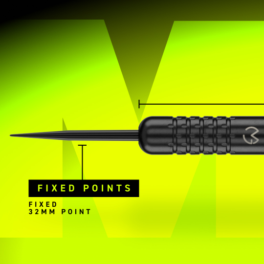 Winmau Michael Van Gerwen Core Brass Steeldarts - 21g