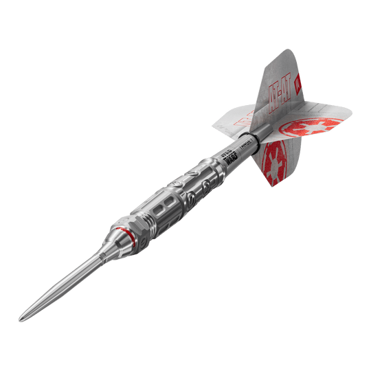 Fléchettes en acier Target Star Wars AT-AT Swiss Point Das Produkt ist die Target Star Wars AT-AT Swiss Point Steeldarts. Diese Steeldarts überzeugen durch ein Star Wars Design mit AT-AT-Motiv.