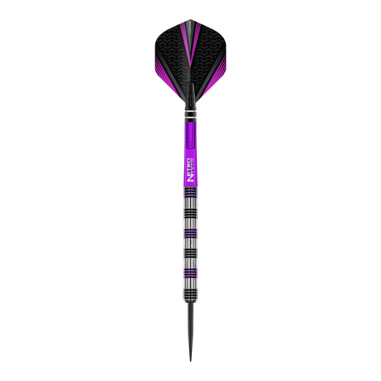 Fléchettes en acier Red Dragon Gemma Hayter - 22 g Red Dragon Gemma Hayter Steeldarts - 22g beinhaltet Dartpfeile, die robust und präzise sind. Das Set wiegt 22 Gramm und ist für professionelle Spiele geeignet.