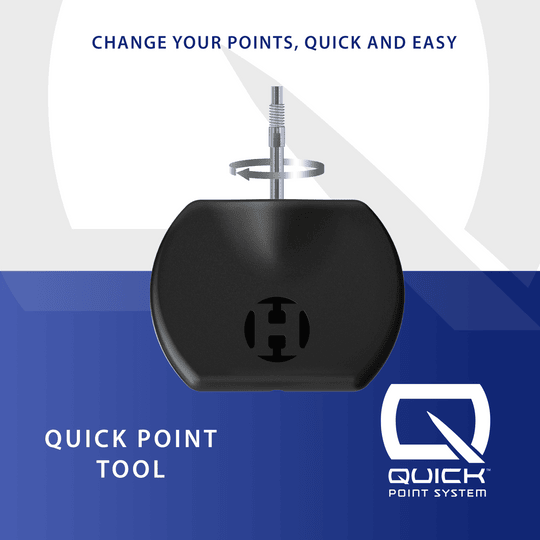 Outil de pointage rapide de base de Harrow Dieses Bild zeigt das Produkt Harrows Basic Quick Point Tool. Es ist ein hilfreiches Tool für Dartzubehör.