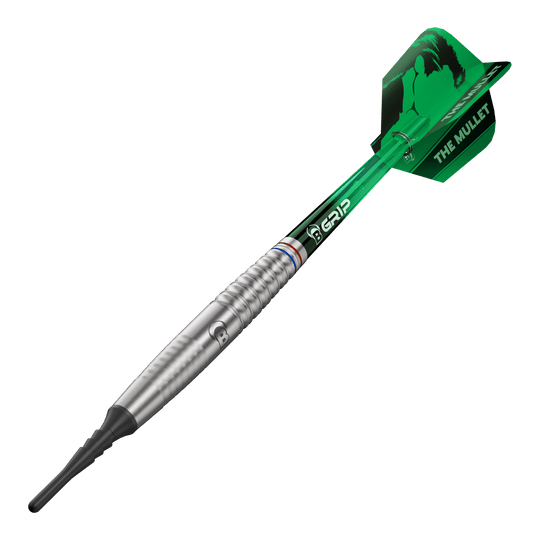 Fléchettes souples Bulls Danny Jansen - 20 g Zu sehen sind die Bulls Danny Jansen Softdarts mit 20 Gramm Gewicht. Das Produkt ist speziell für Softdart-Liebhaber entwickelt.