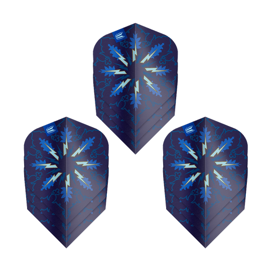 Ailettes Target ProUltra Phil Taylor Power Gx2 Ten-X - 3 jeux Target ProUltra Phil Taylor Power Gx2 Ten-X Flights - 3 Sets werden hier dargestellt. Diese Flights sind für Dartpfeile geeignet.