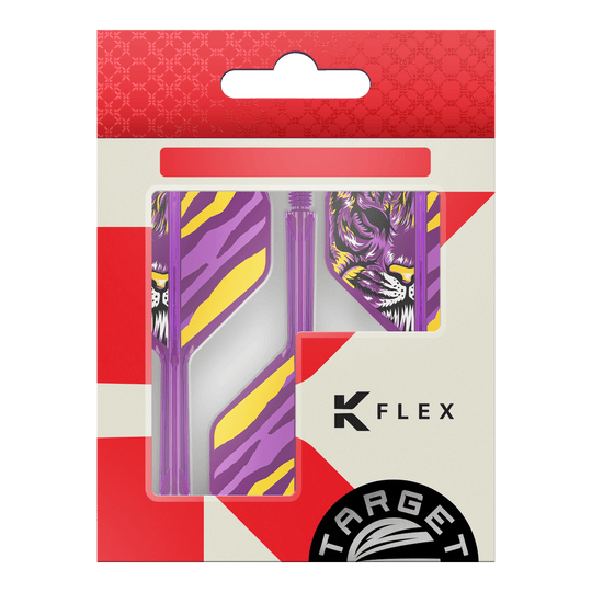 Vols standard Target Japan K-Flex Endeavor n° 2 Das Bild zeigt die Target Japan K-Flex Endeavour No2 Standard Flights. Die Flights sind Zubehör für Dartpfeile.