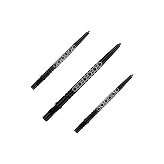 Pointes de fléchettes Shot Turbo Point Goths - Noires Pointes de fléchettes Shot Turbo Point Goths - Noires