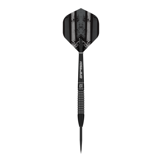 Fléchettes en acier GOAT Sprocket MKIII Bomb Zu sehen ist der GOAT Sprocket MKIII Bomb Steeldarts. Die Aufnahme zeigt den Dartpfeil aus einer bestimmten Perspektive.