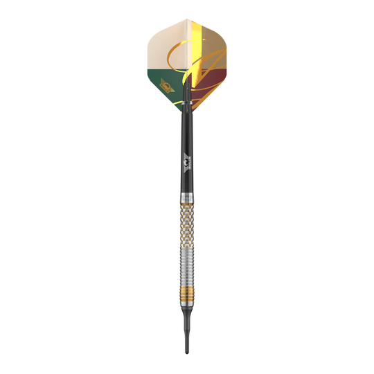 Fléchettes souples Bulls NL Vintage Shark - 18 g Das Bild zeigt die Bulls NL Vintago Shark Softdarts - 18g. Dieses Produkt ist speziell für Softdart entwickelt.