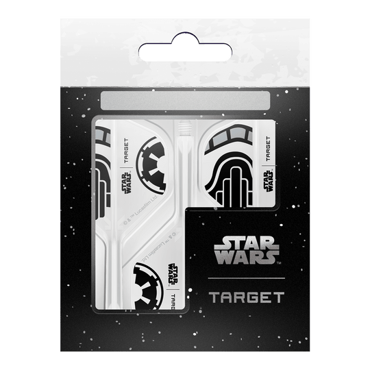 Target Star Wars K-Flex Stormtrooper No2 Vols Standard Target Star Wars K-Flex Stormtrooper No2 Standard Flights. Standard-Dartsflights mit Stormtrooper-Motiv inspiriert von Star Wars.