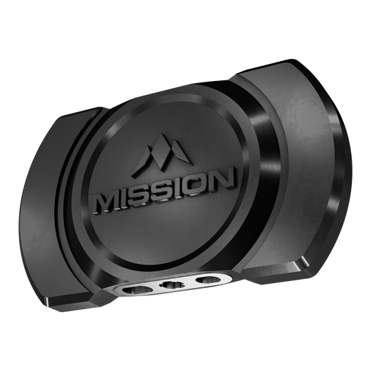 Outil de pointage rapide Mission R2.5 Das Bild zeigt das Mission R2.5 Rapid Point Tool. Es handelt sich um ein Werkzeug für Dartspitzen und Zubehör.