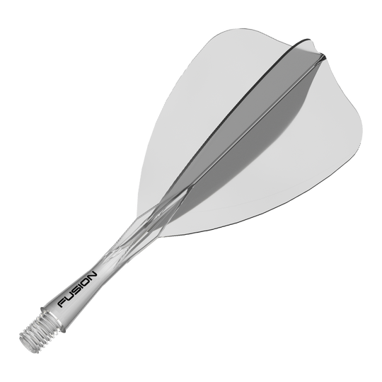 Système de flèches Winmau Fusion Flight Shaft System Arrow Clear Abgebildet ist ein Winmau Fusion Flight Shaft System Arrow, klar und 22mm. Dieses Zubehör ist für das Spiel mit Dartpfeilen gedacht.