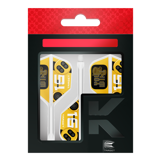 Targetz K-Flex et gagnez 6 vols Zu sehen sind die Target K-Flex You Win No6 Flights. Sie eignen sich als Zubehör für Dartpfeile.