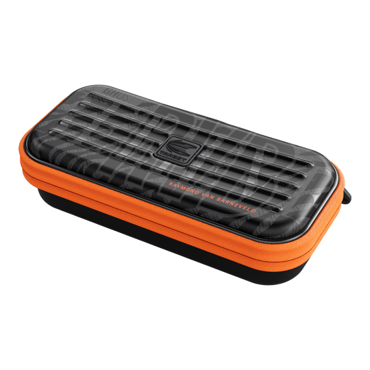 Das Foto zeigt das Takoma Ghost Series Raymond Van Barneveld Dartcase. Es ist ein Dart-Etui für Spielzubehör.
