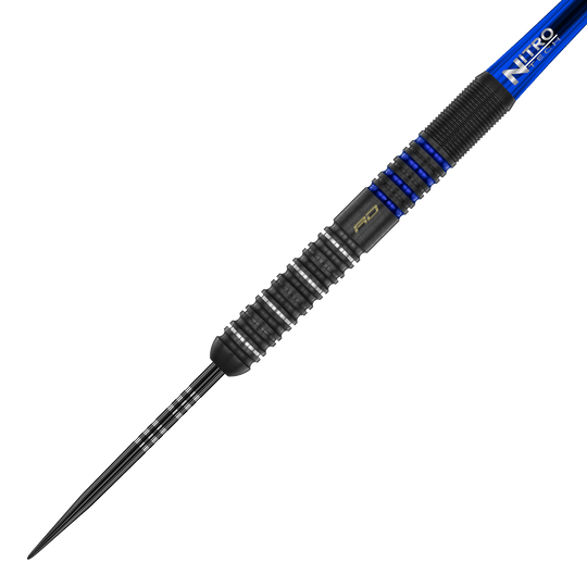 Fléchettes en acier Red Dragon David Williams V1 - 23 g Zu sehen ist das Produkt Red Dragon David Williams V1 Steeldarts - 23g. Die Steeldarts werden aus einer anderen Perspektive präsentiert.