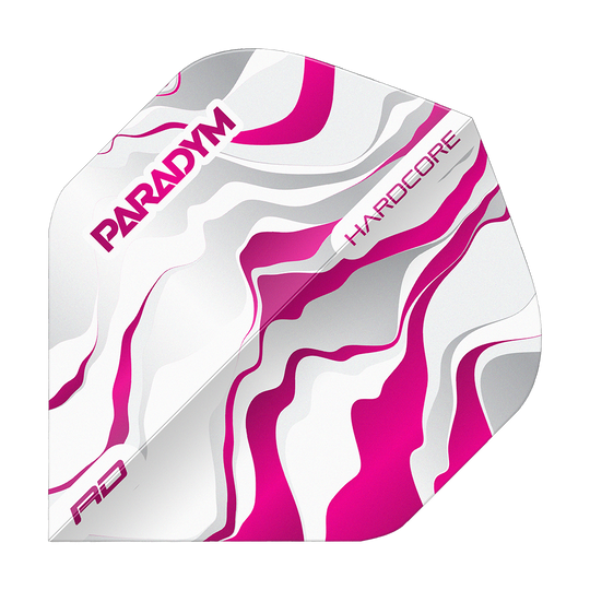 Vols standard Red Dragon Hardcore Premium Paradym Pink Premium No2 Abgebildet sind die Red Dragon Hardcore Premium Paradym Pink Premium No2 Standard Flights. Diese Dart-Flights überzeugen durch ihr auffälliges, pinkes Design.