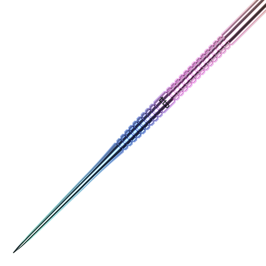 Caliburn TTD Complete Titanium T1 Rainbow Steeldarts - 5 g Abgebildet ist der Caliburn TTD Complete Titanium T1 Rainbow Steeldarts - 5g. Dieser Dartpfeil überzeugt durch ein einzigartiges Regenbogen-Titanium-Finish.