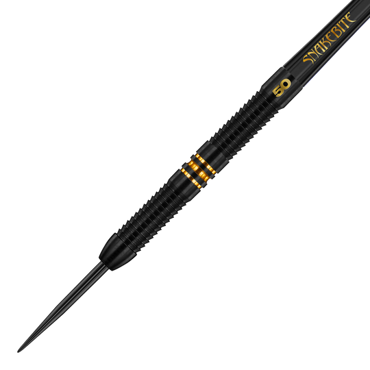 Fléchettes en acier Red Dragon Peter Wright, édition limitée 50 ans de carrière - 21 g Red Dragon Peter Wright 50 Years Player Limited Edition Steeldarts - 21g. Hier ist ein spezieller Steeldartpfeil zum 50-jährigen Jubiläum von Peter Wright abgebildet.