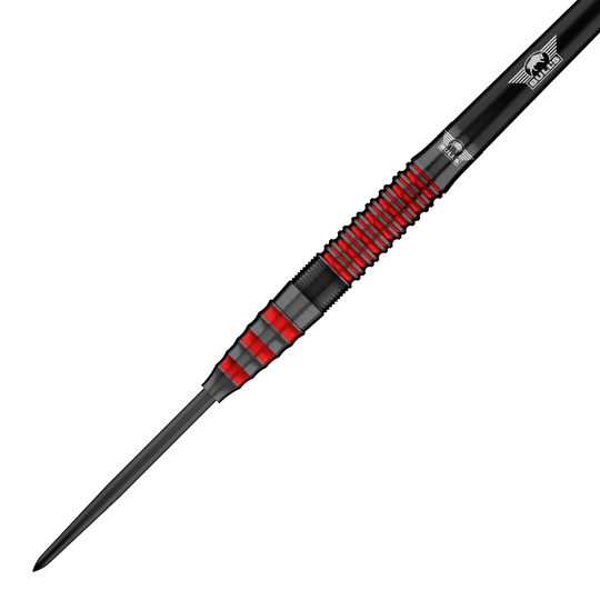 Bulls NL Florian Price Steeldarts - 23 g Das Bild zeigt die Bulls NL Florian Preis Steeldarts - 23g. Diese Steeldarts sind speziell für Präzision und Kontrolle entworfen.