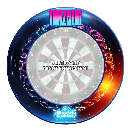 Electric Callboy Tanzneid Album Version Dartboard Surround - Bleu