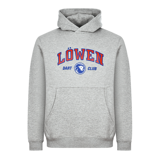 Sweat à capuche Löwen Collection Club Das Bild zeigt einen Löwen Kollektion Club Hoodie. Der Hoodie bietet Komfort und Stil für Clubmitglieder.