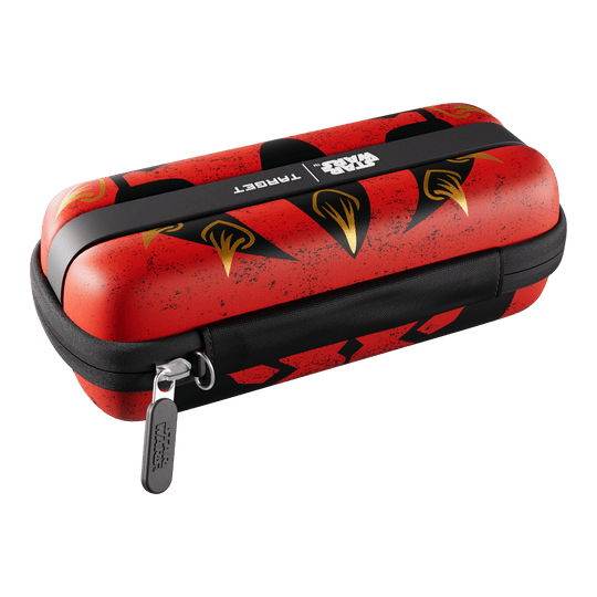 Étui à fléchettes Target Star Wars Boa - Dark Maul Das Bild zeigt das Target Star Wars Boa Dartcase im Darth Maul Design. Es handelt sich um ein Dartcase mit einem Star Wars Motiv.