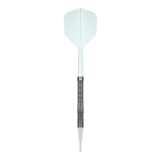 Fléchettes souples Caliburn Prisma P2 - 20 g Dieses Bild zeigt die Caliburn Prisma P2 Softdarts in der Ausführung mit 20g. Die Softdarts sind optimal für ambitionierte Dartspieler.