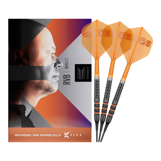 Fléchettes souples Target Raymond Van Barneveld 95K - 20g Fléchettes souples Target Raymond Van Barneveld 95K - 20g