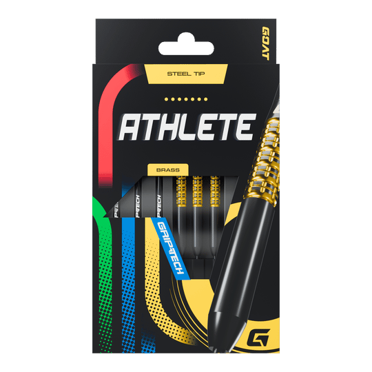 GOAT Athlete Steeldards en laiton jaune - 12g