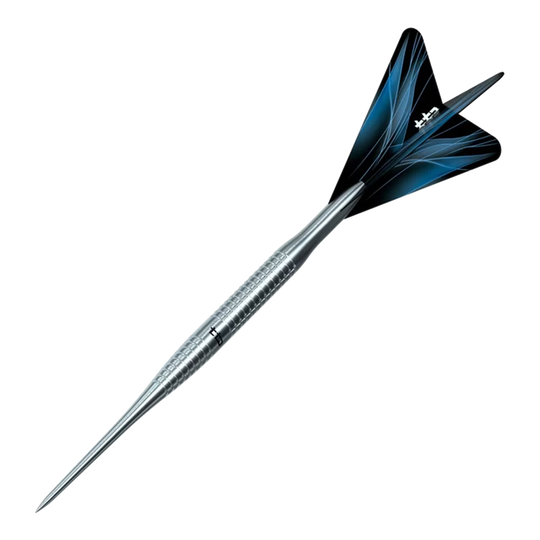 Caliburn TTD Complete Titanium T3 Fléchettes en acier argenté - 7 g Das Foto zeigt die Caliburn TTD Complete Titanium T3 Silver Steeldarts - 7g. Diese Dartpfeile sind silberfarben und bieten eine präzise Verarbeitung.