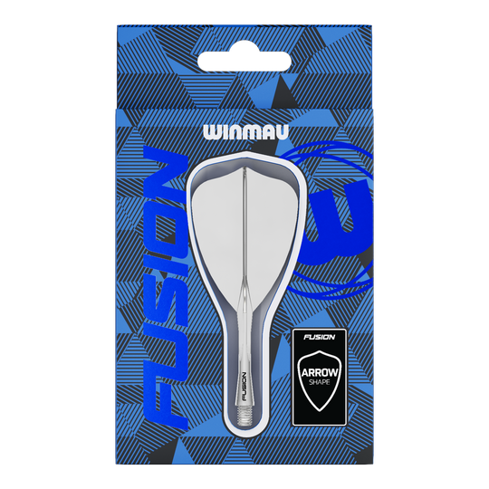 Système de flèches Winmau Fusion Flight Shaft System Arrow Clear Hier ist ein weiteres Bild des Winmau Fusion Flight-Shaft-System Arrow Clear. Es zeigt den Flightschaft für Darts in einer anderen Perspektive.