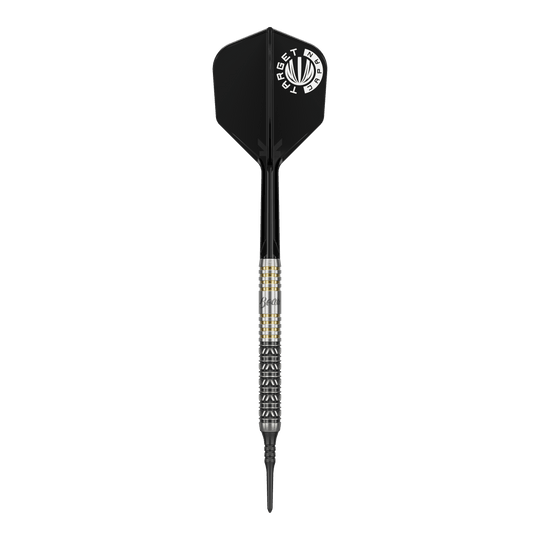 Target Japan Beau Greaves Japan Edition Fléchettes à pointe suisse en mousse - 21 g Das Bild zeigt die Target Japan Beau Greaves Japan Edition Swiss Point Softdarts - 21g. Diese Softdarts sind ideal für ambitionierte Dartsportler.