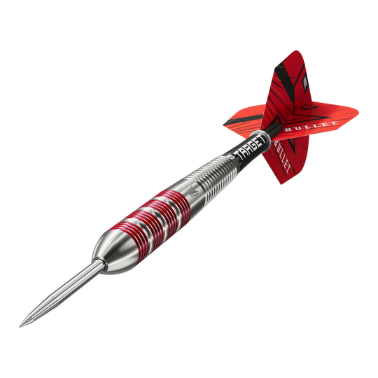 Coffret de 100 fléchettes en acier laiton Target Stephen Bunting Bullet - 22 g Coffret de 100 fléchettes en acier laiton Target Stephen Bunting Bullet - 22 g