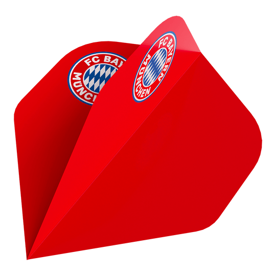 Collection de vols Bulls FC Bayern Munich - 5 ensembles Zu sehen ist die Bulls FC Bayern München Flight Collection - 5 Satz. Dieses Flight-Set enthält fünf verschiedene Flights im Design des FC Bayern München.